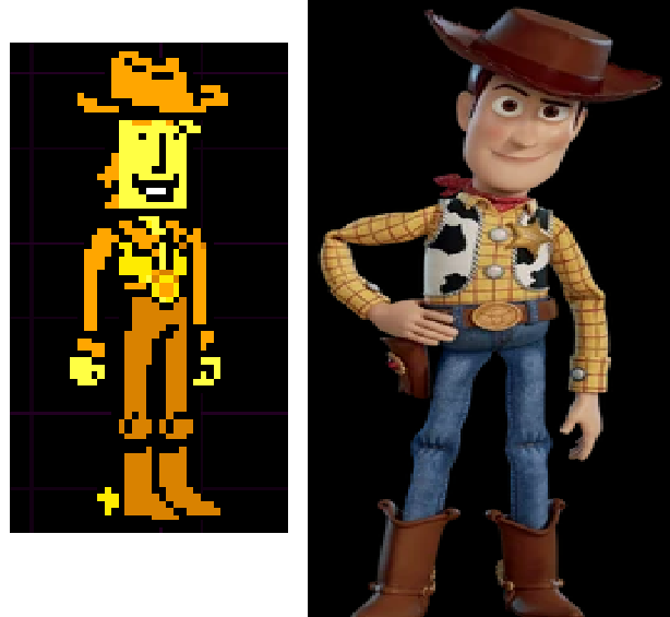 pipislover1997's tweet photo. remember when people were saying Woody Theory can't be real because Toby wouldn't put Woody in the game and we said it won't "Literally Be Woody".  Yeah no He's fucking Woody. 1-1. He's literally fucking woody toy story Same fucking outfit same shape. It's just fucking woody dude https://t.co/afAtSc8I2P