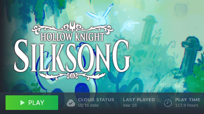 catinthebox580's tweet photo. @Maliykus Silksong was just waaaaaaaaaaay more fun to play for me. https://t.co/fyLneLMJtw