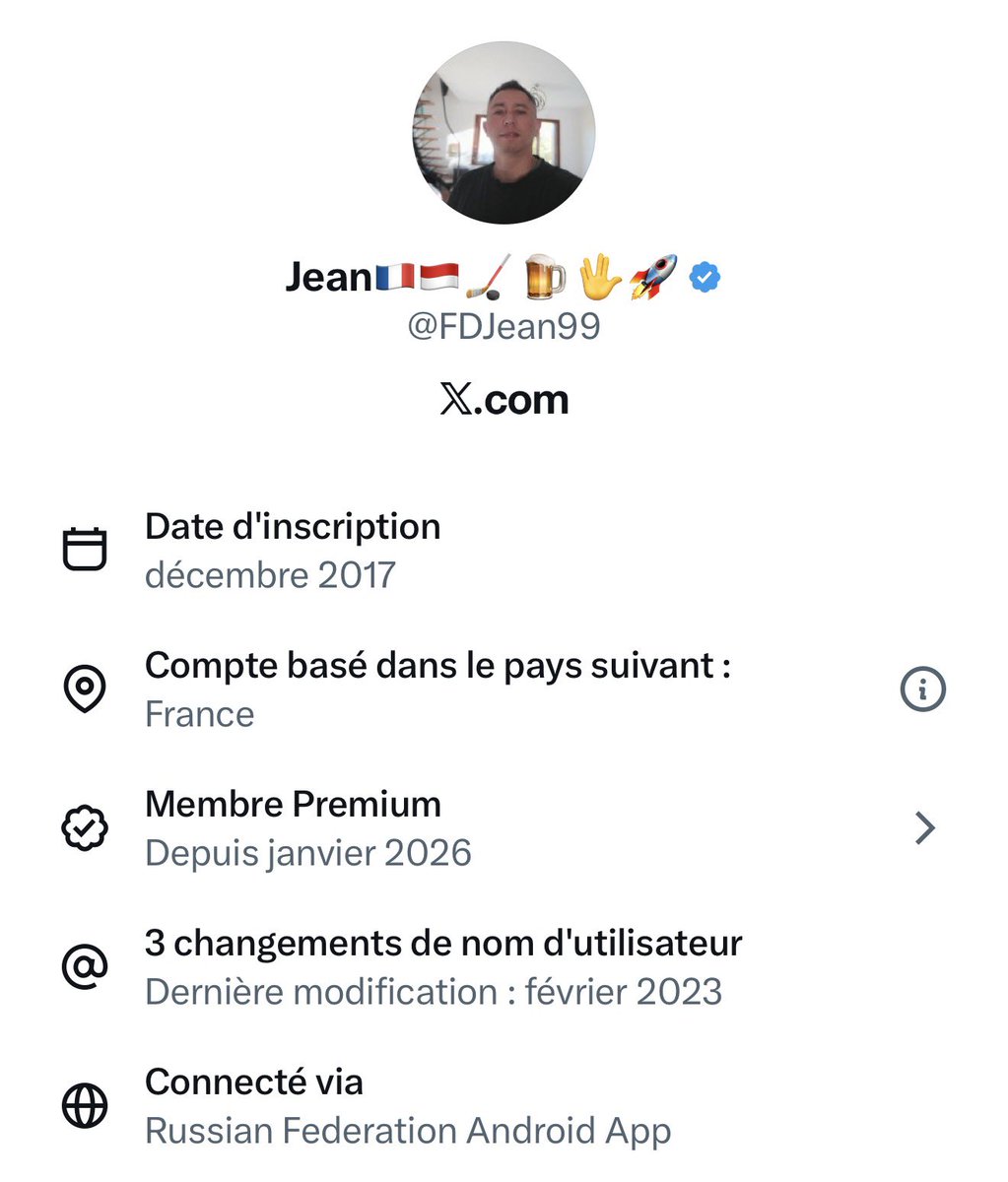 AmourskyCyrille's tweet photo. @FDJean99 Connecté via Russie 😂😂😂😂🫵🫵🫵🫵 https://t.co/Ni28J94NCL