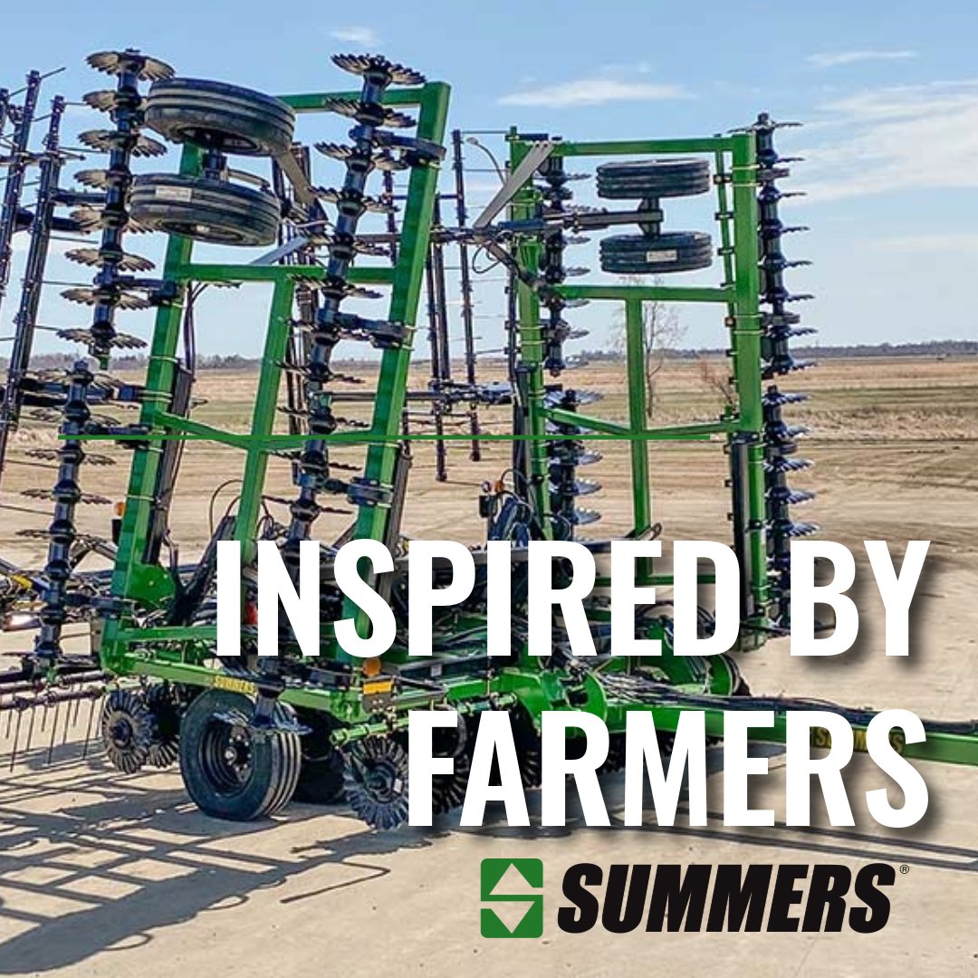 summersmfg's tweet photo. Inspired by real farmers to deliver real results. The Super Coulter Samurai offers many of the same benefits as our Super Coulter vertical tillage tool, but is designed to move more dirt, thanks to its slightly angled, aggressive Samurai blades. https://t.co/UhP1OHEDHB https://t.co/VfdzIHDjBy