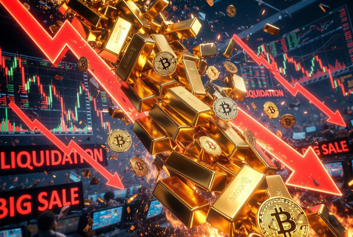 LMBDDE95's tweet photo. OK, une grosse liquidation pourrait arriver d’ici peu sur l’or et le Bitcoin…
Mais souviens-toi : il faut acheter pendant la peur ! 🔥💎
(zéro conseil financier, juste une vibe)
#bitcoin #gold #finance #crypto https://t.co/ac3WUVPyRQ