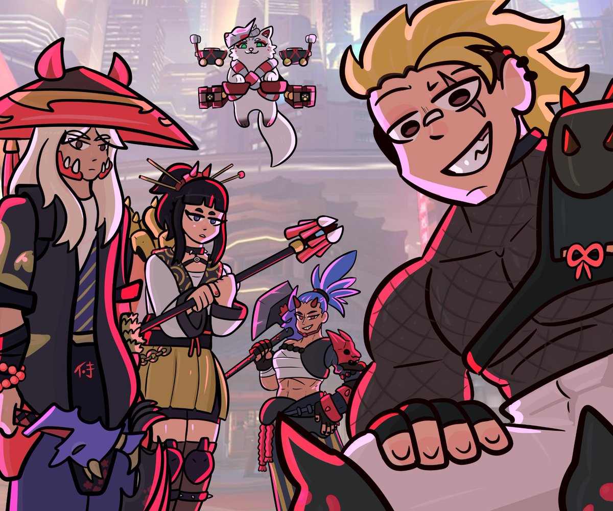 reddieredtoons's tweet photo. Street Rebels 👺

[#mizuki #wuyang #mercy #jetpackcat #junkerqueen #Overwatch #OverwatchFanArt ] https://t.co/3ILksb3oN5