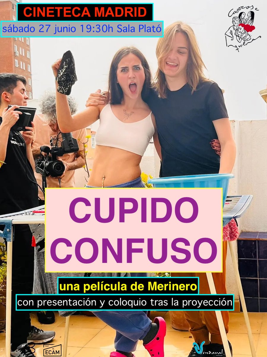 ferMerinero's tweet photo. Prohibido perdérsela!!! @acciondirectorx @CinetecaMadrid #cine https://t.co/nWbq29ZipA