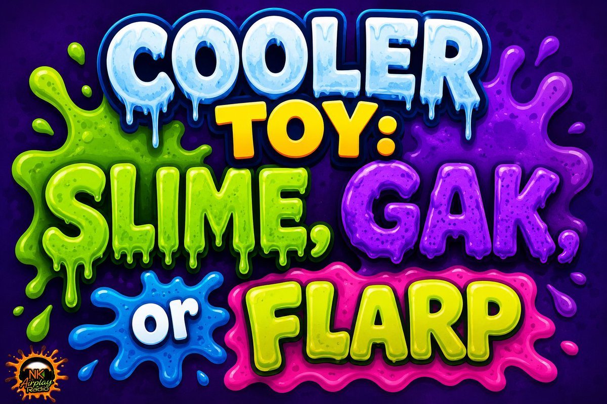 NKAirplayRadio's tweet photo. Which toy was your favorite? Is there one that was so gross you couldn’t stand it or your parents wouldn’t allow it in the house
#Slime #GAK #Flarp https://t.co/YwvvBv00aM