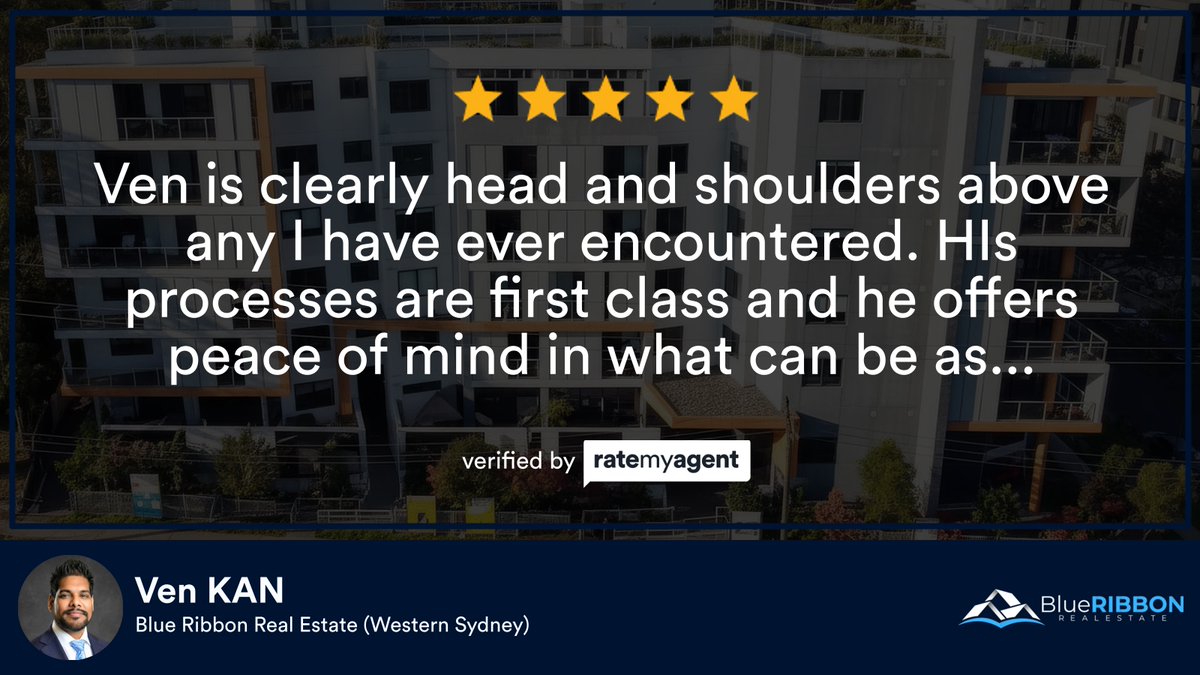 blueribbonsyd's tweet photo. Our agent’s latest RateMyAgent review in Blacktown
CLASS 1 20373516
https://t.co/jVQmAoTCvx

...
#ratemyagent #realestate #Blue_Ribbon_Realtors__Pendle_Hill https://t.co/2LjUssjglo