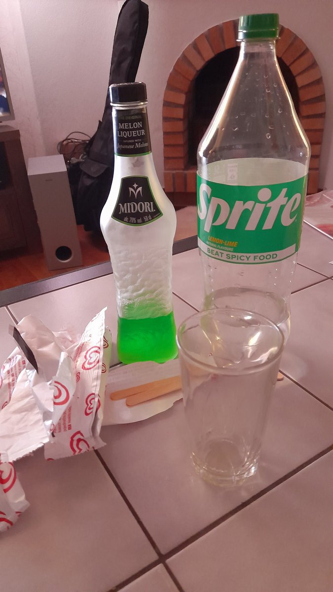 SwedishGamester's tweet photo. The #drink was so good that I had five more! And even though #Midori liqueur is 40 proof I didn't feel a thing at first! But then it hit me like a ton of bricks, and now I feel kinda #drunk and even randomly #FallAsleep at times, so really need to #GoToBed now! 😅 https://t.co/dzIo571DIq