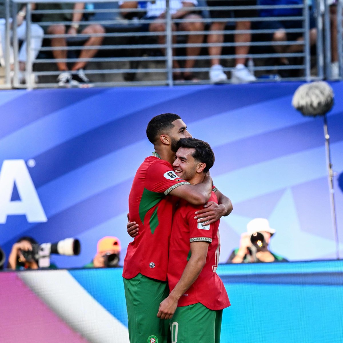 AhlamAlShamsi's tweet photo. اسود الأطلس 
اسود المغرب 
It's time. Let's go, 𝐀𝐓𝐋𝐀𝐒 𝐋𝐈𝐎𝐍𝐒 🦁

#DimaMaghrib  🇲🇦 #FIFAWorldCup https://t.co/R9ZS5NhGVE