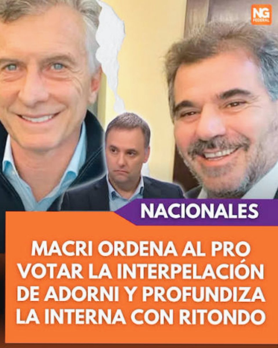 edunovoaok3's tweet photo. #Pucho
El líder es #Macri https://t.co/uwdl0BVcdr