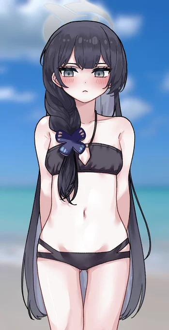 #ブルアカ #BlueArchive 竜華キサキらくがき