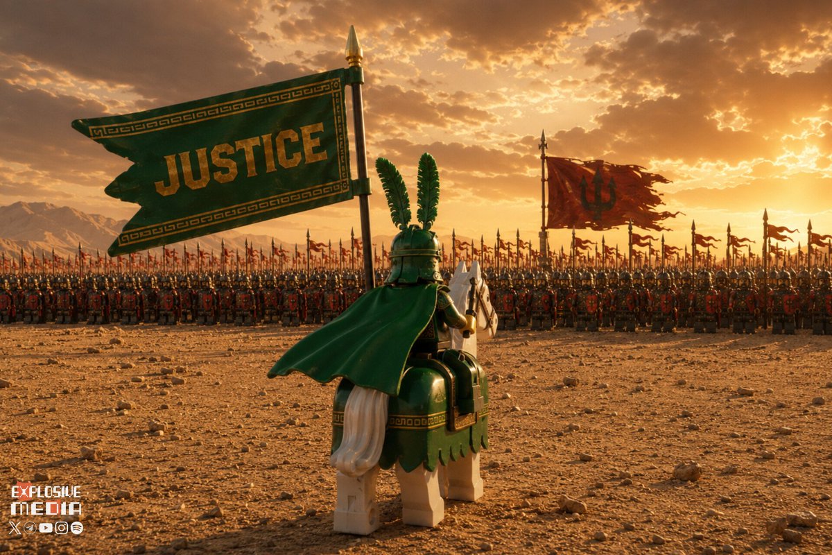 ExplosiveMediaa's tweet photo. 🩸Today is Ashura

On this day, Imam Husayn taught history not to fear, but to rise.

Even if 72 stand against tens of thousands.
Even if we are left alone.
Even if we fall.
Even if our families are taken captive...

For only God is the Judge, and only His pleasure endures. https://t.co/rwbwrB4T6Z