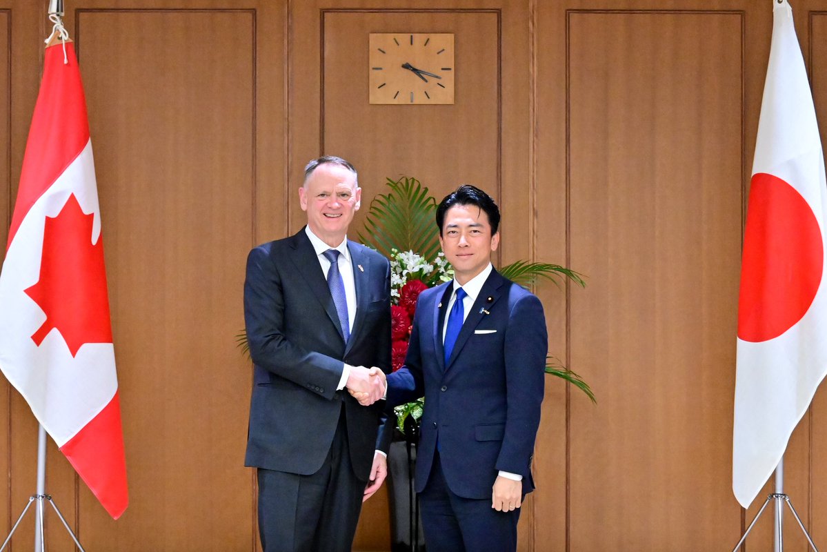 DavidMcGuinty's tweet photo. Des partenaires de confiance. Un objectif commun. Une sécurité renforcée. 🇨🇦🇯🇵
1/2 https://t.co/USS5aLuCbG