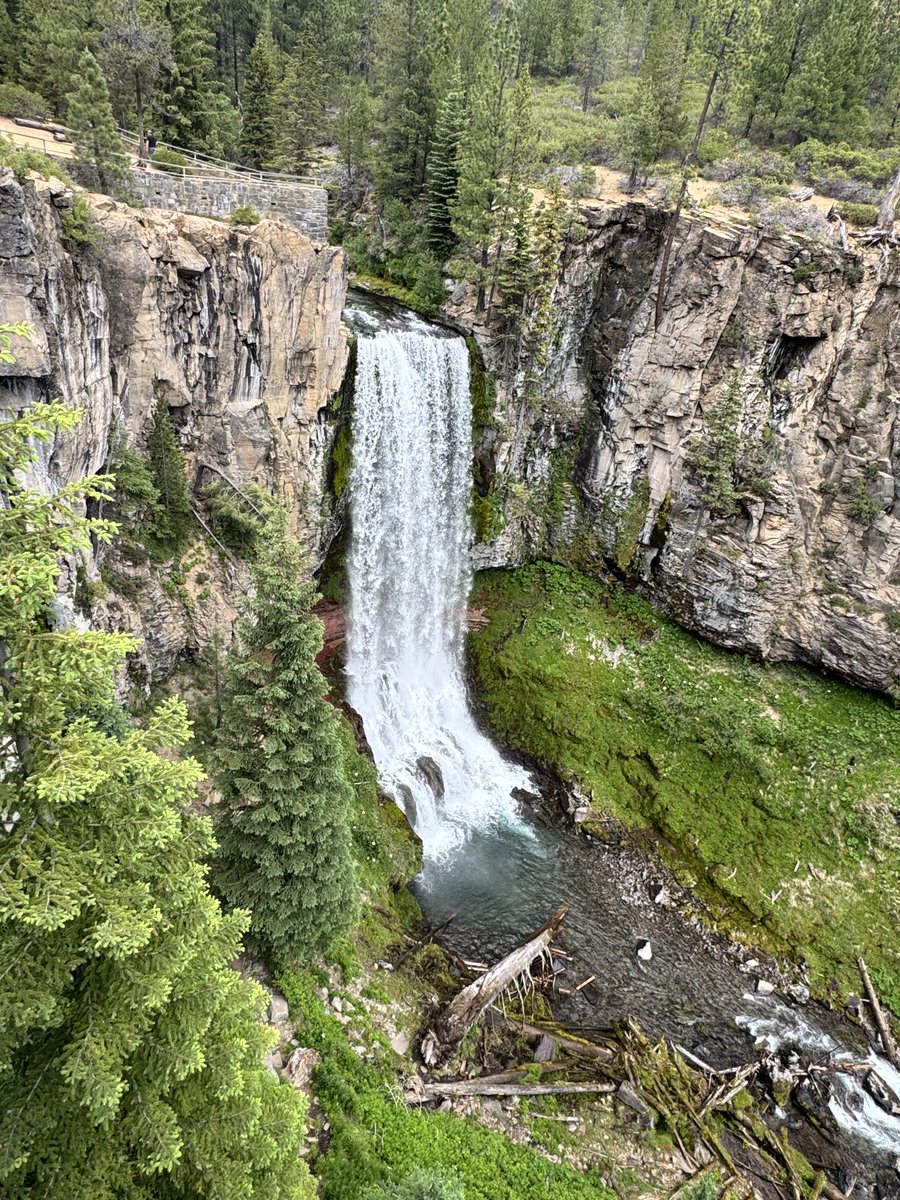 juliery87844756's tweet photo. Short drive to Tumalo Falls today. First time seeing it, beautiful! Happy #WaterfallWednesday! https://t.co/KVXqNoXIyk