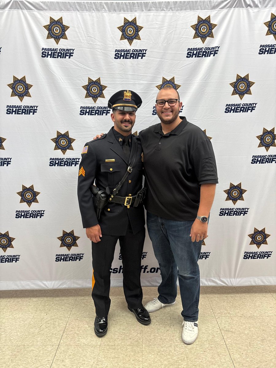 MAPSPolice's tweet photo. MAPS would like to congratulate our member, Mujahed Deeb, on his promotion to the rank of Sergeant with the Passaic County Sheriff’s Department. May Allah grant him continued success, wisdom, and barakah in his new role. Congratulations Sergeant Deeb! https://t.co/YBEsOt2KJy