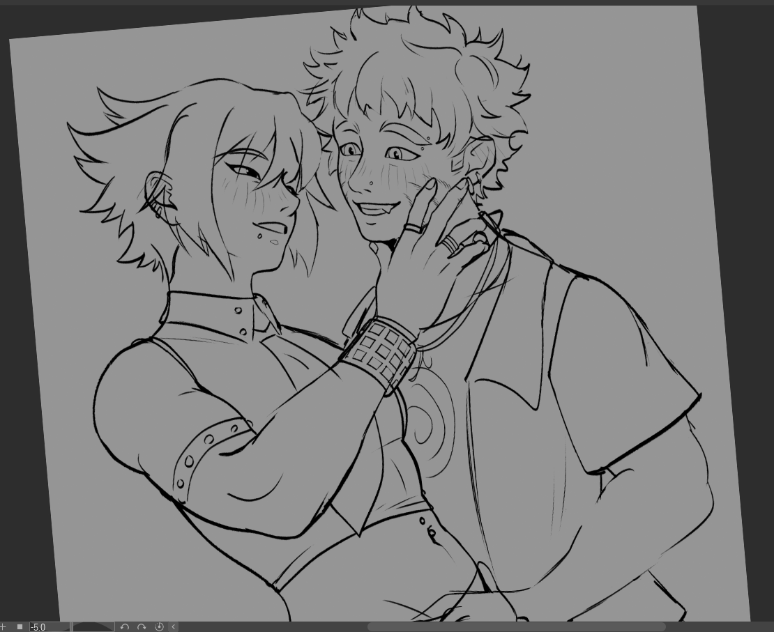 SVYLLOP's tweet photo. narusasu yuri wip for those who believe https://t.co/1Ho5CEnqow