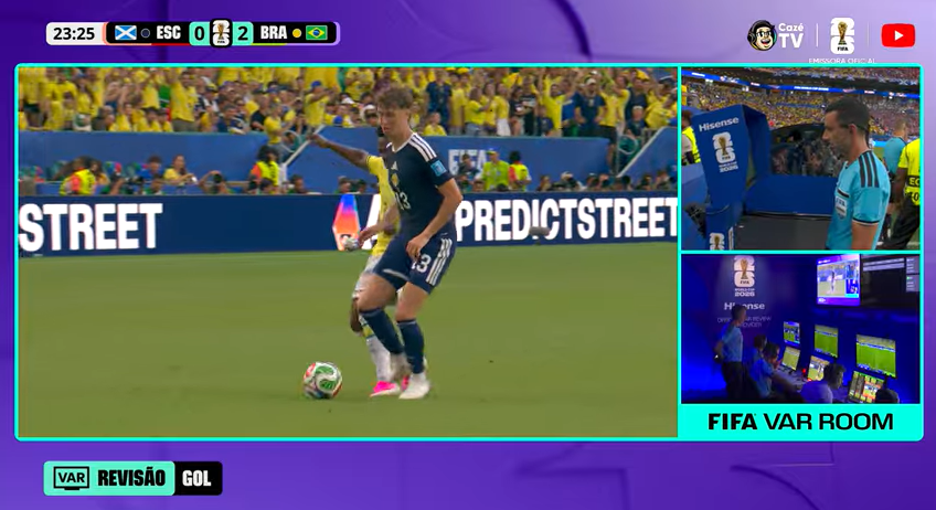 liberta___depre's tweet photo. Isso é uma vergonha. Jamais um lance desse seria marcado falta contra Argentina. Vergonhoso. 

📷CazeTV https://t.co/7Ujo2dqHj1