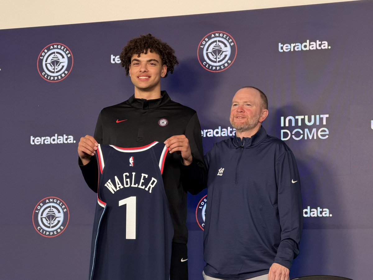 Gmona48's tweet photo. Keaton Wagler. LA Clipper. https://t.co/kZtS99TP89