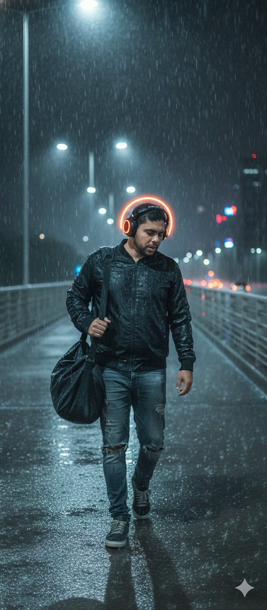 RenanJesus's tweet photo. Da música, dos transportes, da chuva...
#editorial #fotografia #modelo #arte #IA https://t.co/JOHyez50cH