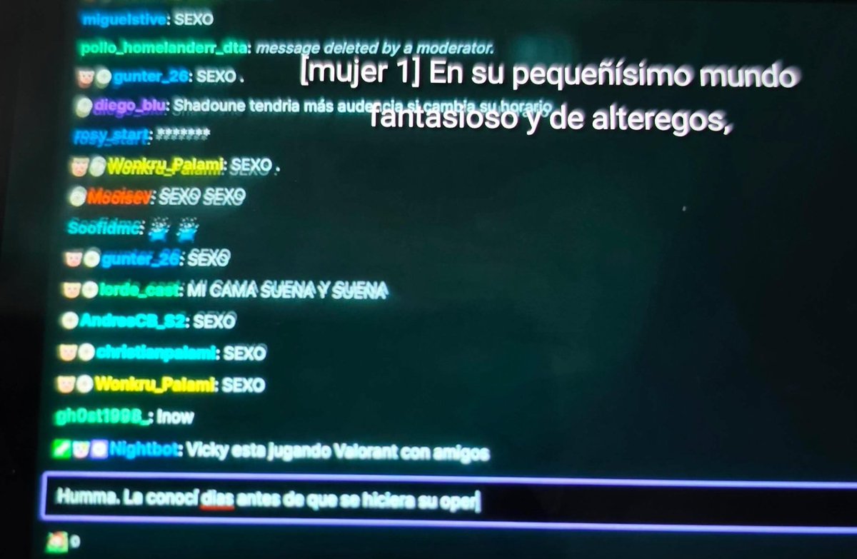 taradomal's tweet photo. @Cathy_nwn @Moth_Marmot Esto es random pero ando mirando un documental de un crimen en Netflix y ponen en una parte un chat de Twitch de no se quien pero supongo es alguien del team mafia? (Por los mensajes del chat)
en esa parte hablaban de como hombres daban reseñas sobre mujeres. 😟 https://t.co/rONV48Le6Q
