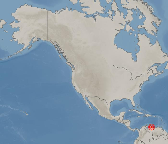 KMA_earthquake's tweet photo. [국외지진정보] 2026-06-25 07:04:32 베네수엘라 야라쿠이 동북동쪽 28km 지역 규모 7.1  https://t.co/3FnC3cPtHo https://t.co/tcLoemRPxZ