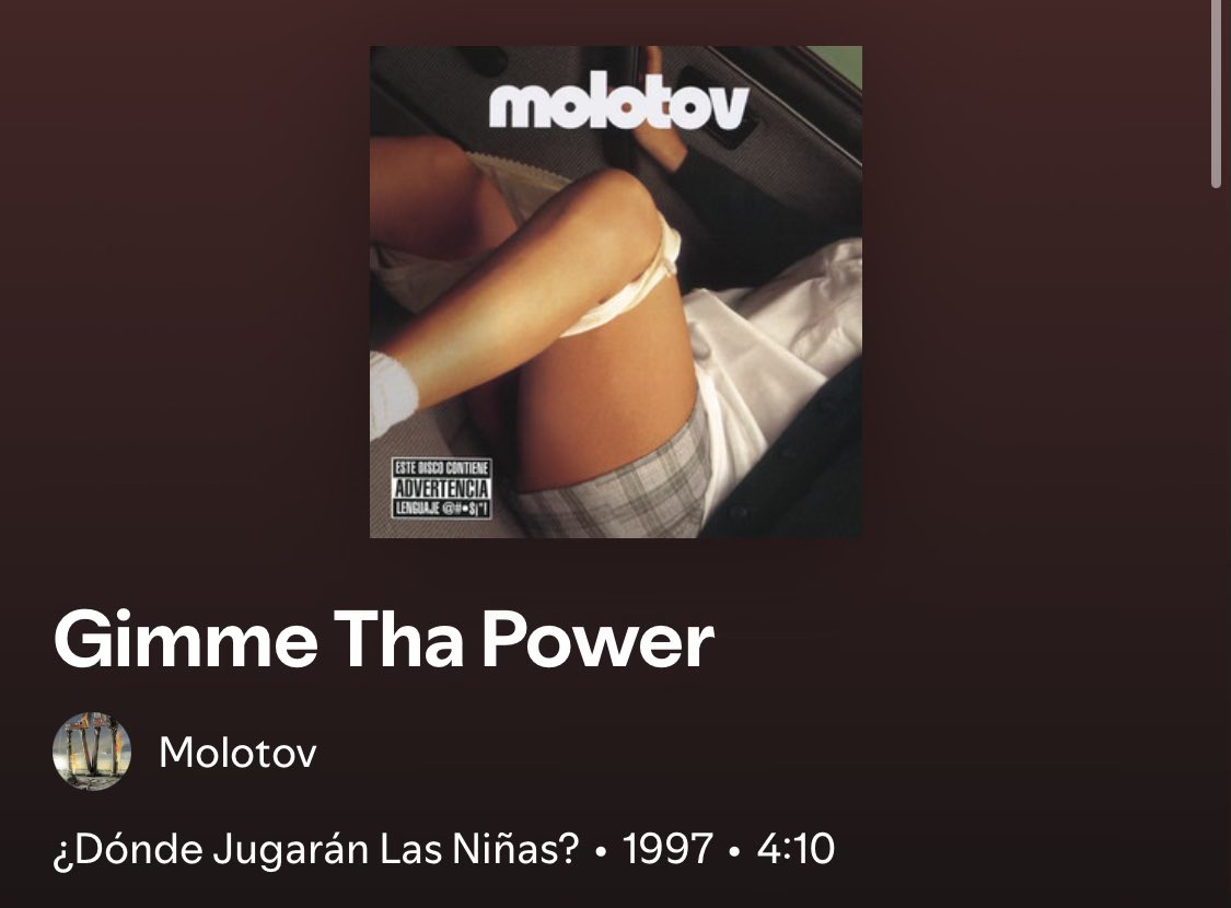 GilY2J's tweet photo. Y pensar que hace 29 años @MolotovBanda escribió estos temazos para @lopezobrador_ y sus hijos 😳. https://t.co/mUXXl7VIzn