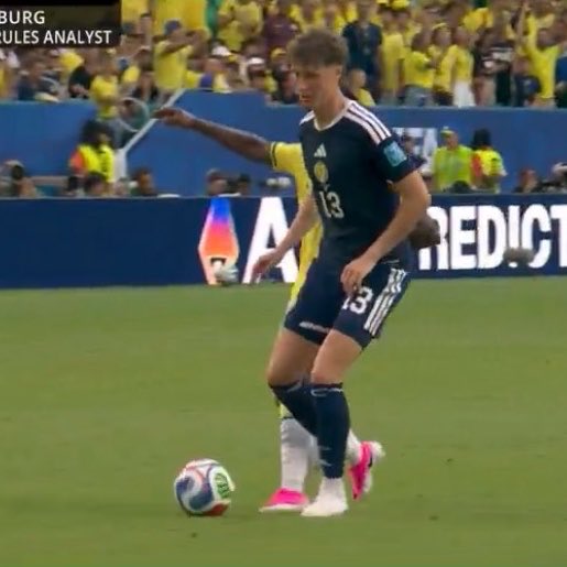 PolymarketSport's tweet photo. 🚨TRENDING: This foul on Vini Jr. resulted in a disallowed goal that would’ve put Brazil up 2-0. https://t.co/euIR43r0my