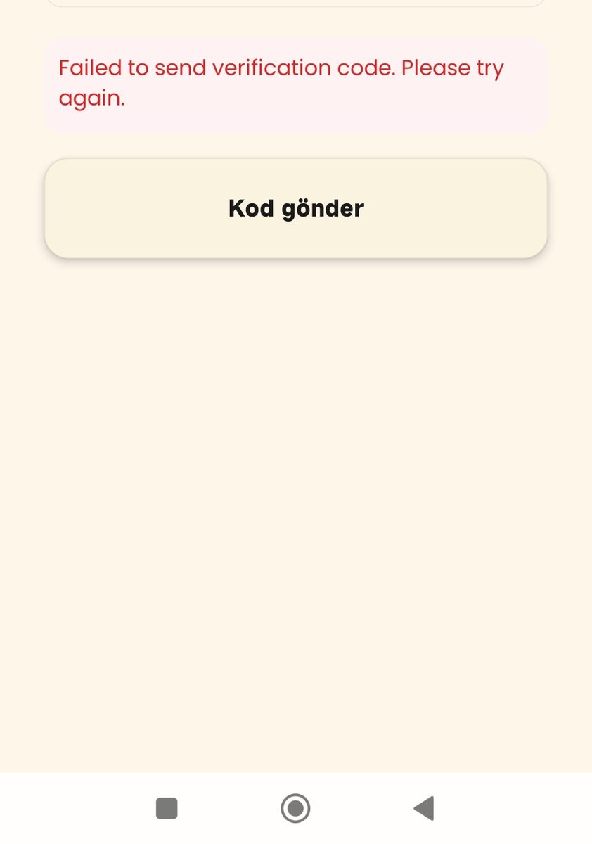 onurseny's tweet photo. @salihpsd Sürekli bu hatayı alıyorum android https://t.co/hJMTg6TvzY