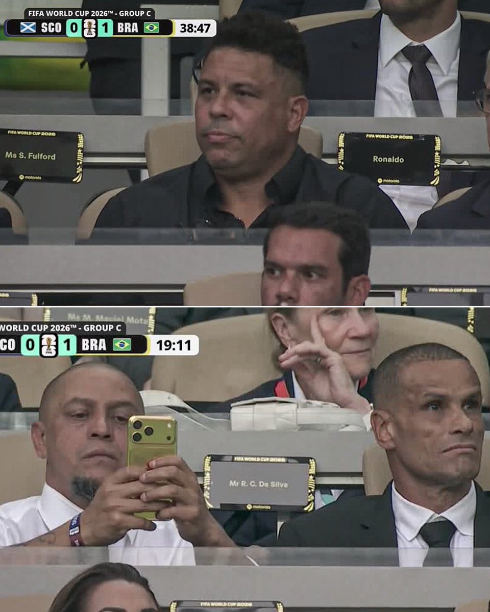 ESPNFC's tweet photo. Brazilian football royalty in the house 🇧🇷 https://t.co/vONYWaOpuE