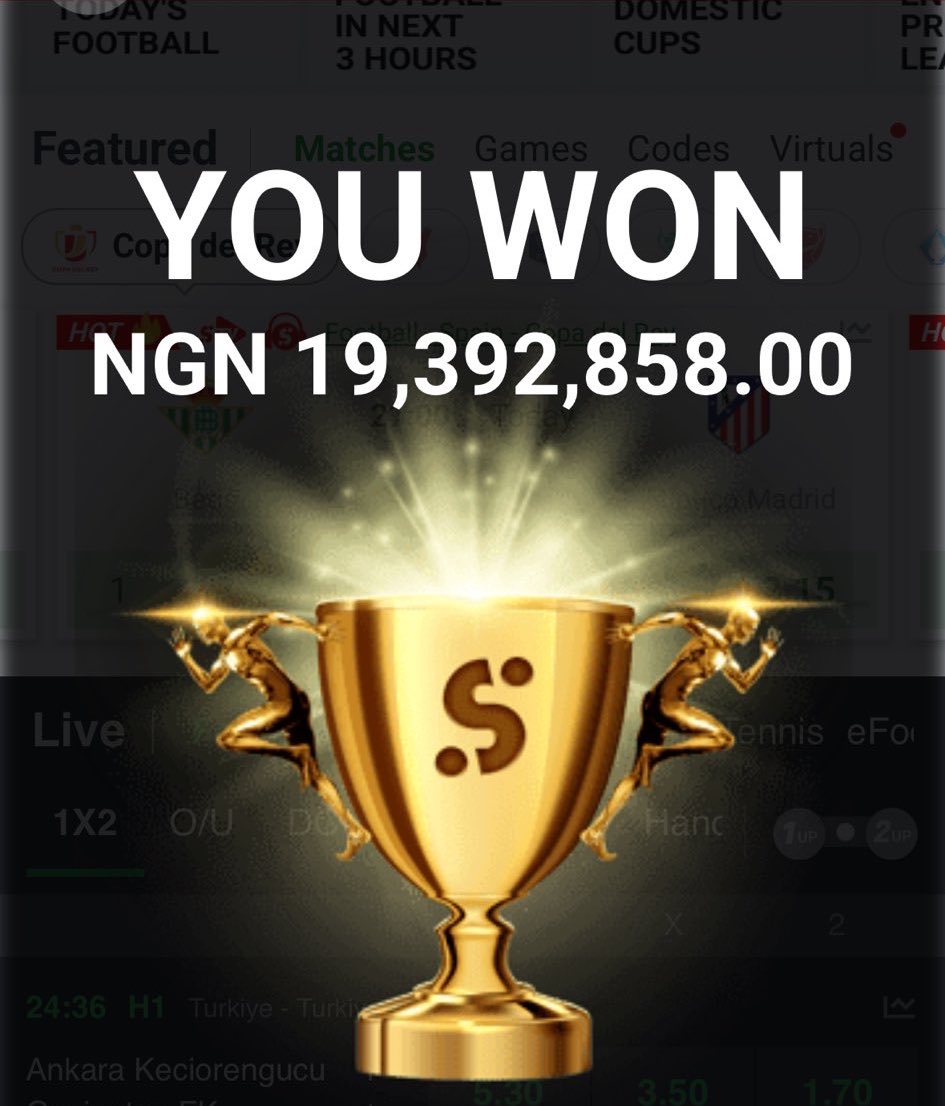 BOSSTIPZ22's tweet photo. 19.3M✅💥💯
Thanks E-football 
Drop aza if N30K is not too small
Crediting from first 179 likes and retweets https://t.co/jUoIYY6kGS