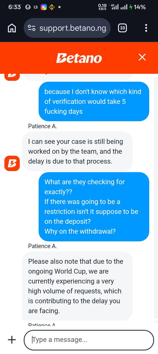 hsjdu982's tweet photo. @Betano_UK @gambleawaregb Scammers https://t.co/i9lxRPHMLt