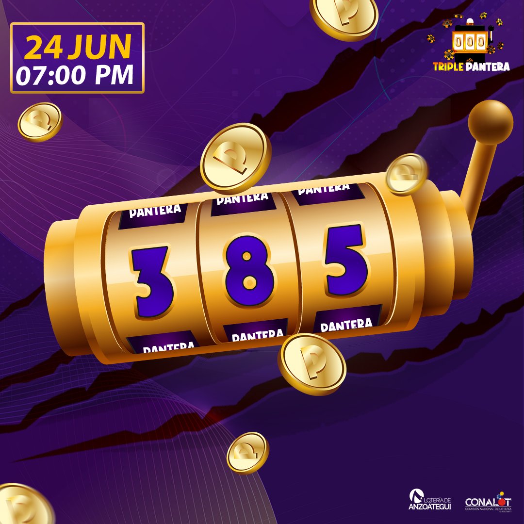 LottoPantera's tweet photo. 🎯 ¡Resultado fresco! TRIPLE PANTERA
🎯 385
🕐 Sorteo de las 07:00 pm
#TriplePantera #Triple #LoteríaVzla #Resultados https://t.co/Pqe9YcIJpA