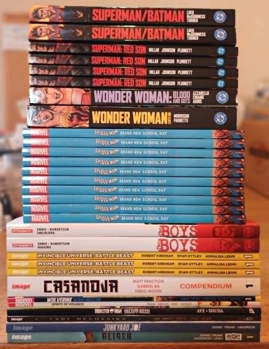 ComixShoppe's tweet photo. Some New &amp; Restock GRAPHIC NOVELS on the shelves today https://t.co/MafSB3EO1h