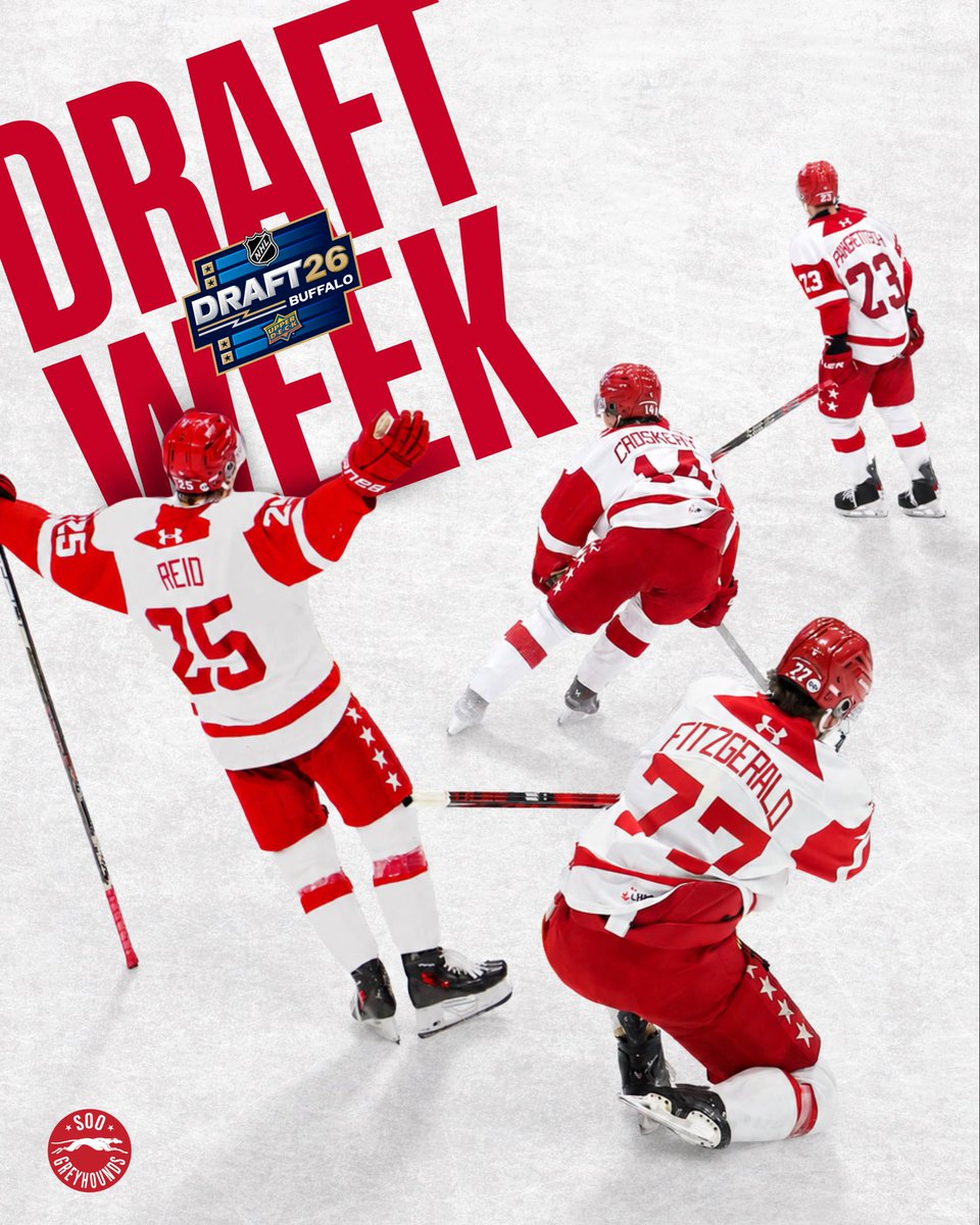 OHLHoundPower's tweet photo. It’s almost draft weekend! Who’s excited to see where these guys end up?!

#NHLDraft https://t.co/DI4znBqi3r