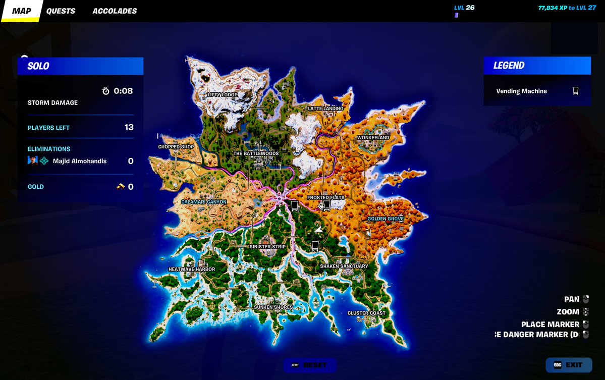 rxnateOG's tweet photo. zone 1 didn't even appear and there's 10 players... beacause THE GAME STARTED WITH 19
AFTER 16 MINUTES QUE.
19 PLAYERS
16 MINUTES
@FNCompetitive @Fortnite @realDonaldTrump @clix  
@ whoever that can fix this shit https://t.co/KAqhjT1VZa