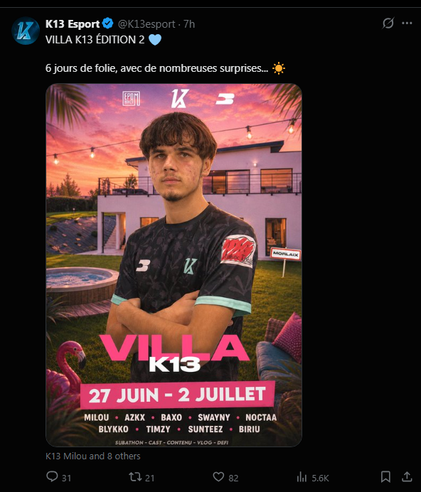 maes2lahess's tweet photo. putain sa fait peur entre @bidou_ztx qui va manger tout le frigo et @azkxfn qui va v son chat @K13esport stp bidou saute pas a la piscine tu va la vider https://t.co/1ZbN0aiuS2