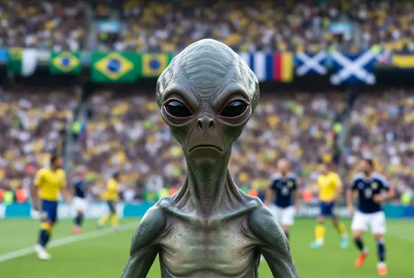paranormal686's tweet photo. 🛸👽 Ясновидящая предсказала невероятное: инопланетное вторжение во время матча Шотландия — Бразилия! 🌍⚽ Будет ли это настоящая встреча трех миров? #Внеземнаяжизнь #Уфология #Спорт #FIFAWorldCup https://t.co/7nD7xn1xBn https://t.co/Dm4dnLiTHa