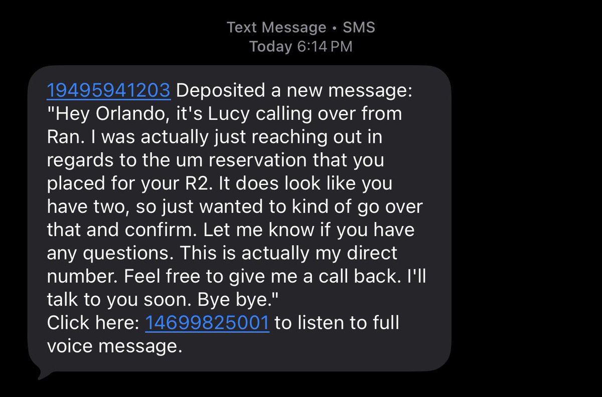 Arkham_MrJ's tweet photo. Soooo um…I thought I had “configured” my R2 a few weeks ago but I didn’t because I checked today. Then I immediately designed mine today and 30min later got a call from Rivian but I missed the call because I was driving home 😭 https://t.co/4LqfFyPLQQ