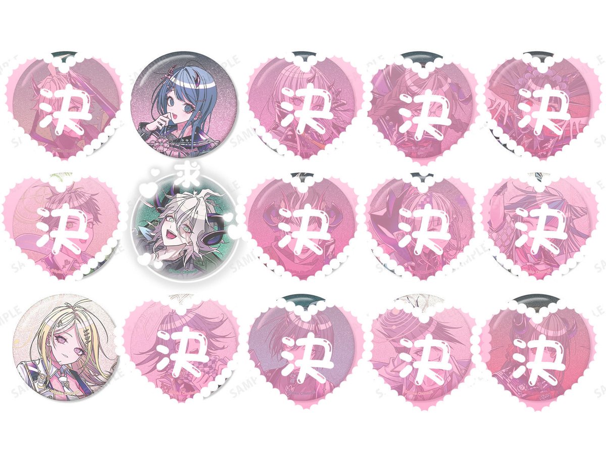 mnm13_1's tweet photo. 【交換/譲渡】
ダンガンロンパ 天使と悪魔 缶バッジ イラストカード ブロマイド アクリルスタンド

求)定価+送料＞同種狛枝

譲)求 決 以外.舞園 赤松 

譲渡交換ともにキャラ毎まとめてのみ
お気軽にお声掛けください🍀 https://t.co/z9WKWC6vGG