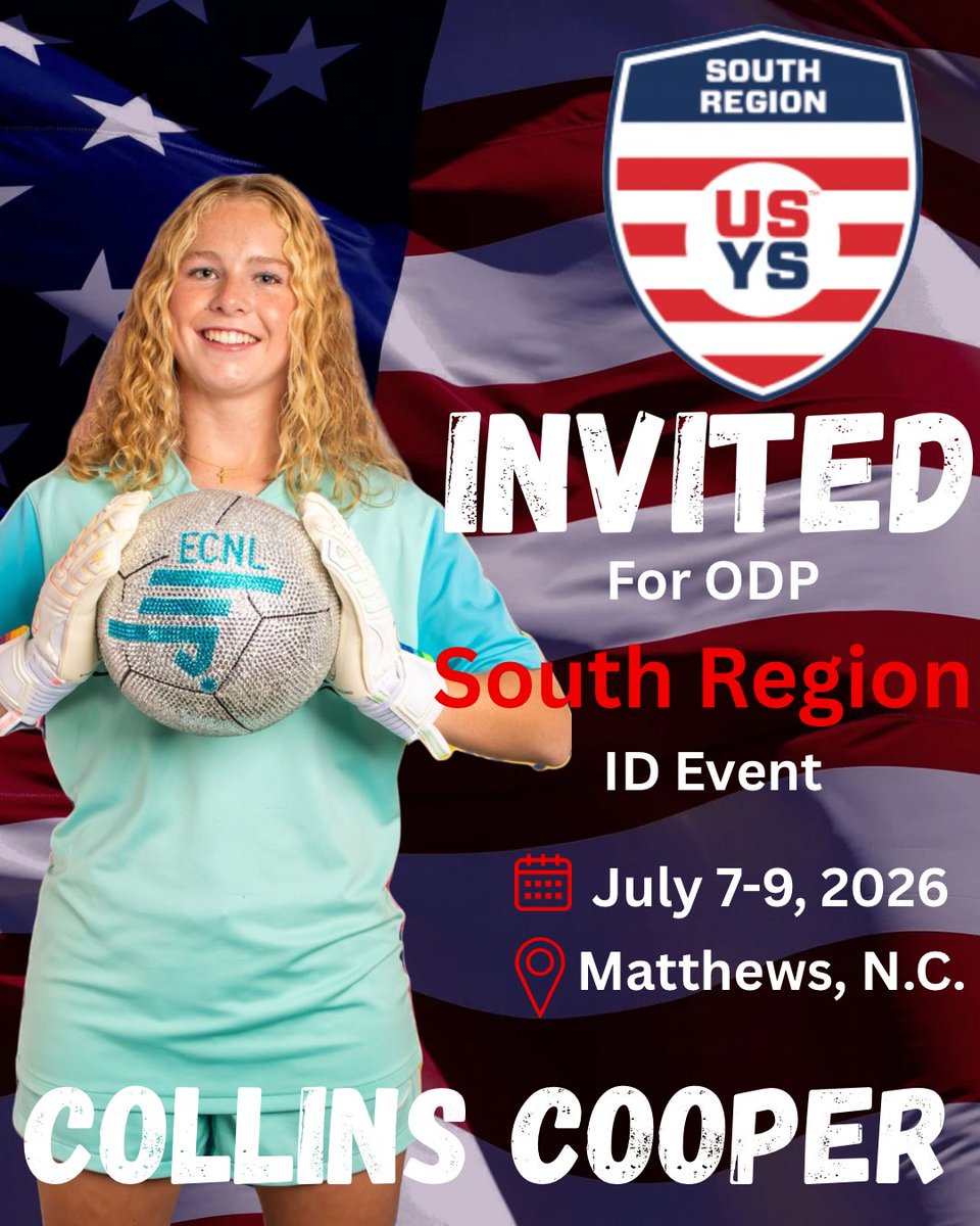 CollinsCooperGK's tweet photo. So excited to train with the best in the South Region! So grateful for year three! https://t.co/2LlNmvZi3h