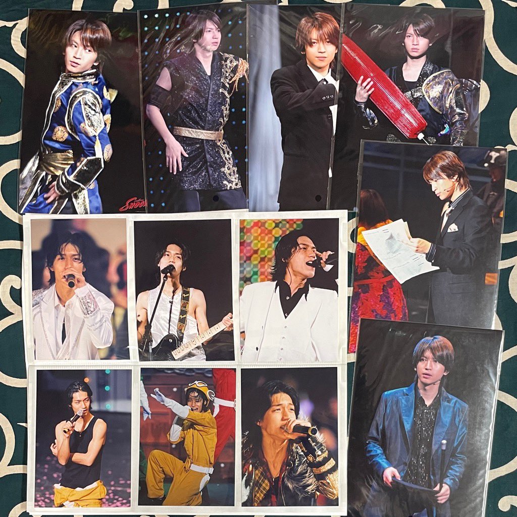 全く知られていませんが、#関ジャニ の#ブロマイド #パンフレット