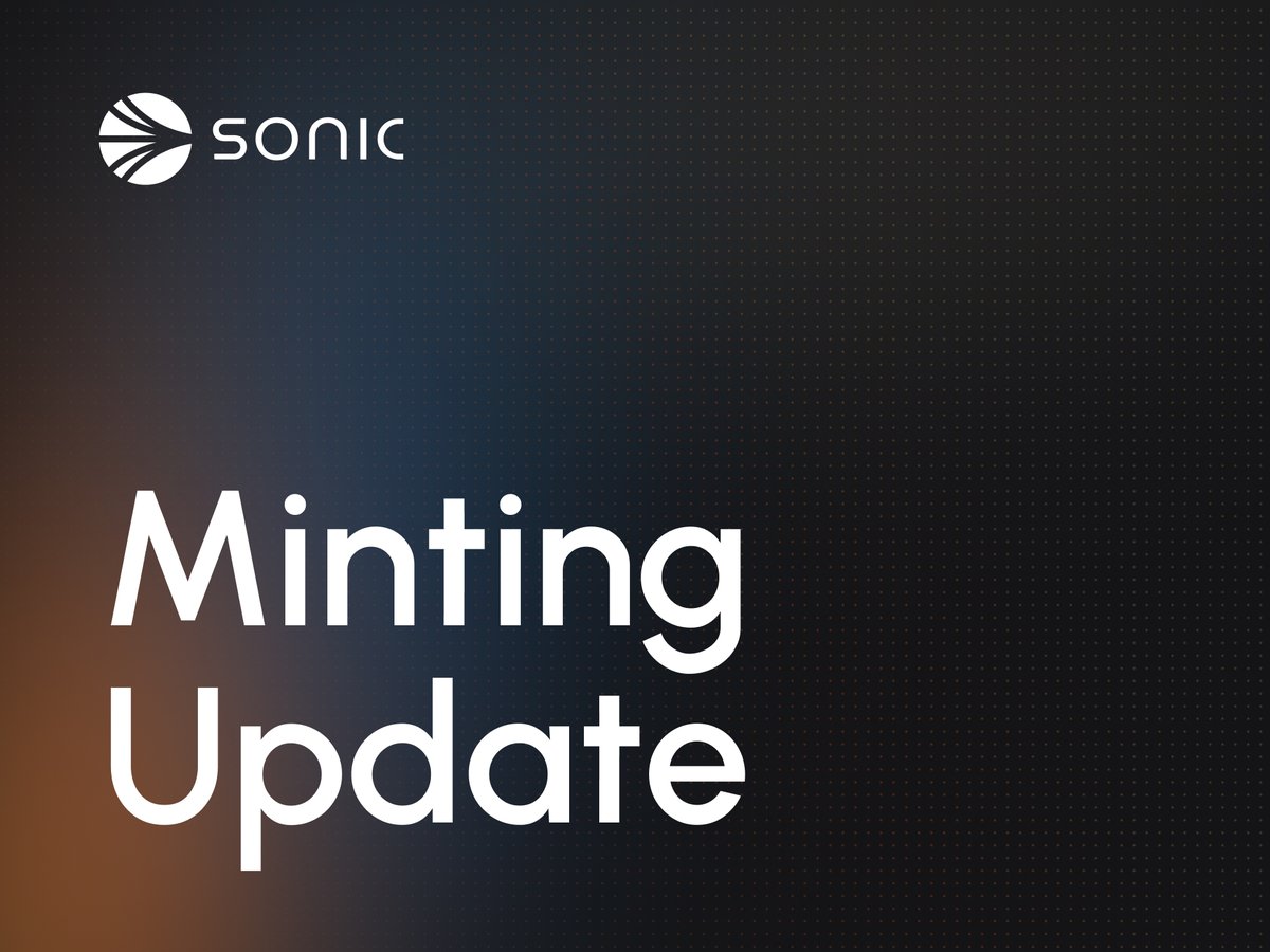 SonicLabs's tweet photo. Our tokenomics provide for an annual mint of 47,625,000 sonic-3:native to fund Sonic's growth. The first allocation was minted on June 18, 2025.

This year, we did not mint it.

We are actively working toward no longer inflating the supply of sonic-3:native. The one question still open is validator rewards, since the network needs to fund its own security, and we are working on how to do that.

This decision comes in direct response to what our community and stakeholders have asked for.

We will share more details as the work continues.