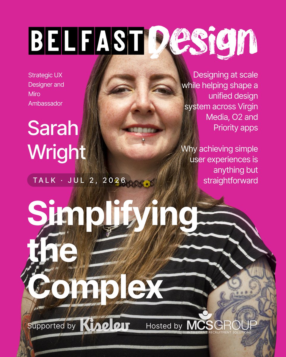 Belfast Design Community tweet media