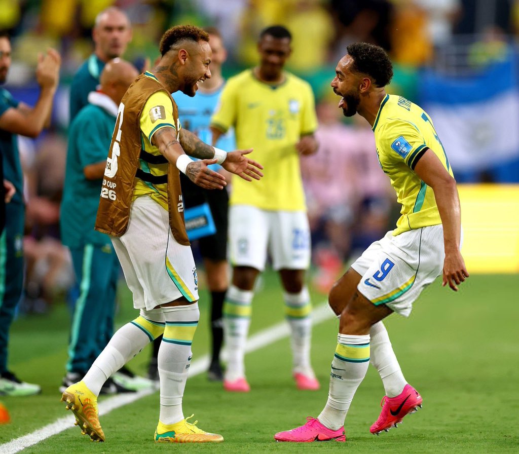 UTDKobi's tweet photo. Neymar is a fan of Matheus Cunha 😭❤️ https://t.co/0H7aAeCcDu