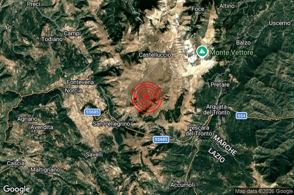 UltimiTerremoti's tweet photo. Terremoto 01:22:59 M2.0 epicentro "8 km W Arquata del Tronto (AP)"  https://t.co/rB6Qda0igo https://t.co/rUyIrtMjEv
