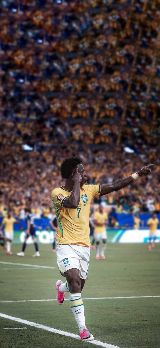 3Ricoii's tweet photo. ⁴ᵏ Vinicius Jr 💛🇧🇷✨

• #Brazil | #Wallpapers
• #FIFAWorldCup2026 https://t.co/aVs4epOBTf