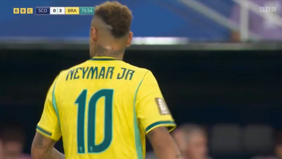 ABDIHASS2's tweet photo. Neymar entrar em campo e um sinal de que o futebol esta se recuperando 💚💛 https://t.co/4PLJJyzta9