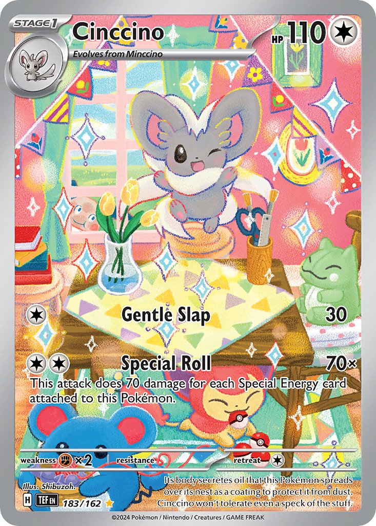 PokePriceTrackr's tweet photo. ✨ Collector Spotlight ✨
🃏 Cinccino – 183/162
📍 Temporal Forces
💵 Price: $45.56
📈 Trend: +8.7%
Strong upward pressure — don't sleep on it.
Top tier illustration?
#PokemonTCG #TradingCards #TemporalForces #PokemonCollection https://t.co/Vt0f2CwmKF