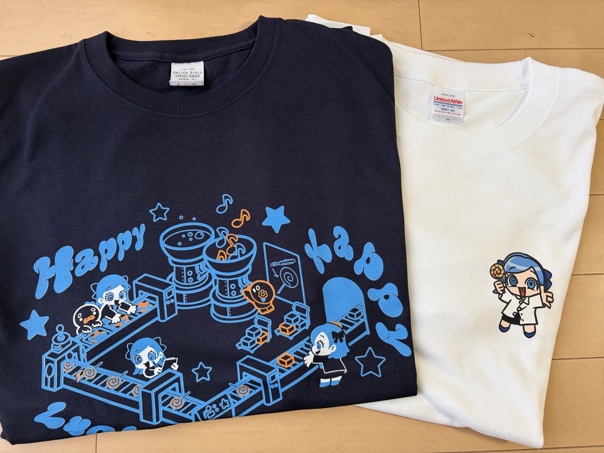 やったー☺️🩵✨おそろい！！ たくさん着て下さい🎵 改めておめでとう