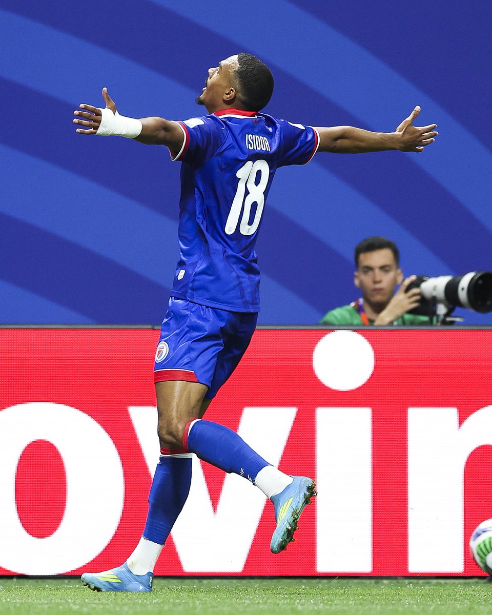 ScouTurk's tweet photo. 🇭🇹🇲🇦 Huge respect to Haiti for their performance against Morocco.

At certain stages of the match, Morocco simply had no answers.

A Caribbean nation of just 12 million people, yet they fought with the determination and intensity of a country with 100 million.

Wishing them all the best. They have the athleticism - it’s just the technical side that still needs improvement.
