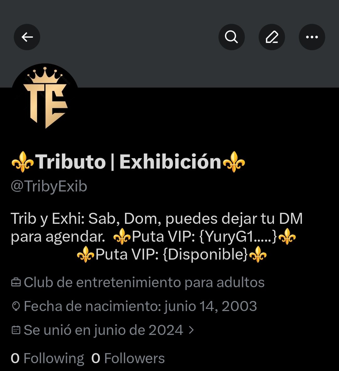 ExistTriby's tweet photo. Mi gente para los que me seguían antes en esta cuenta que ven en la foto no me escriban por esa, ya que ahí no puedo exhibir por tema de que me la suspendieron así que solo por esta cuenta o la otra que está en la descripción del perfil https://t.co/IM5TwS4BMp