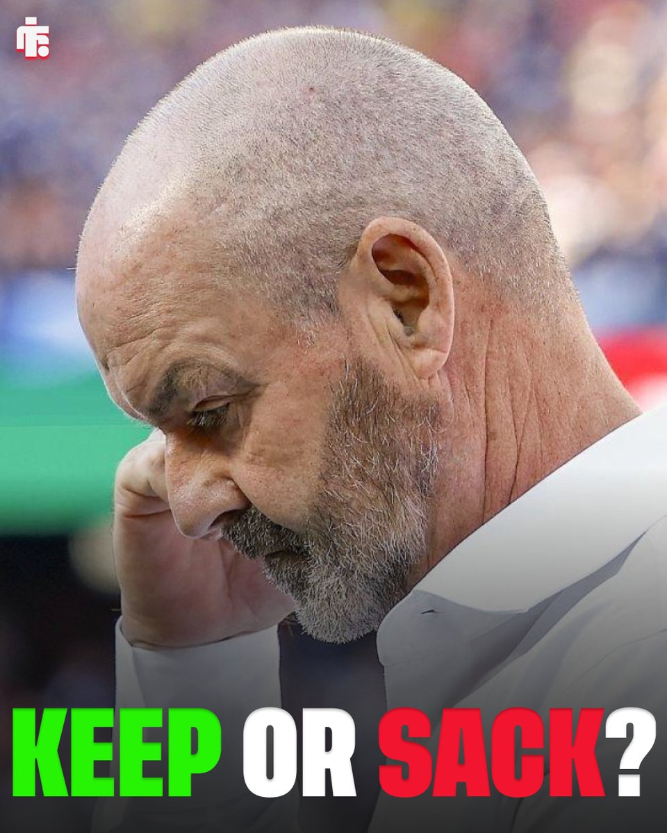 footyinsider247's tweet photo. Steve Clarke was handed a four-year contract shortly before the start of the World Cup. ✍️

However, after another disappointing tournament performance - should he be 𝐢𝐧 or 𝐨𝐮𝐭 as Scotland boss regardless of if they get through to the last 32? 💬 https://t.co/Al9sRHecib